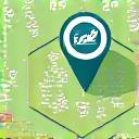 Icona di una mappa digitale con segnalini